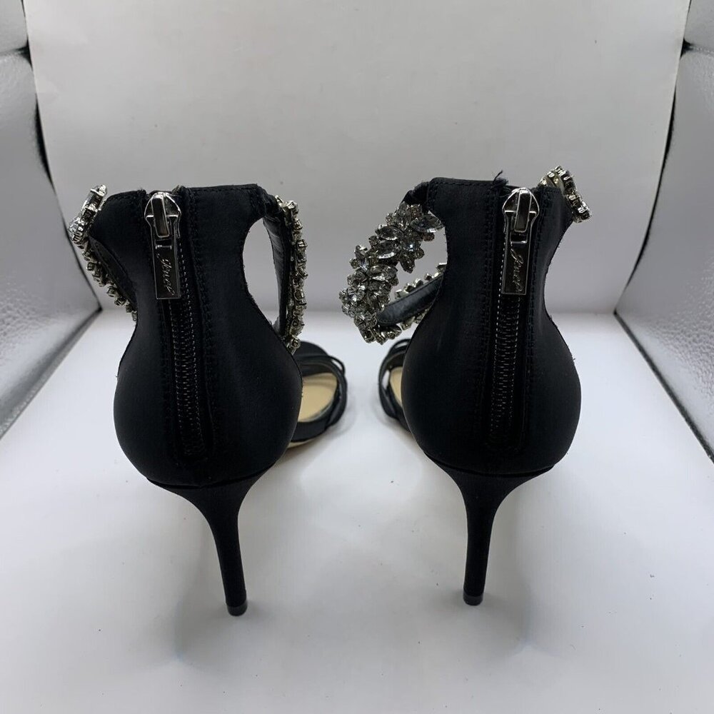 Jewel Badgley Mischka Women's Caroline Embellished black size 9.5 - Picture 6 of 9